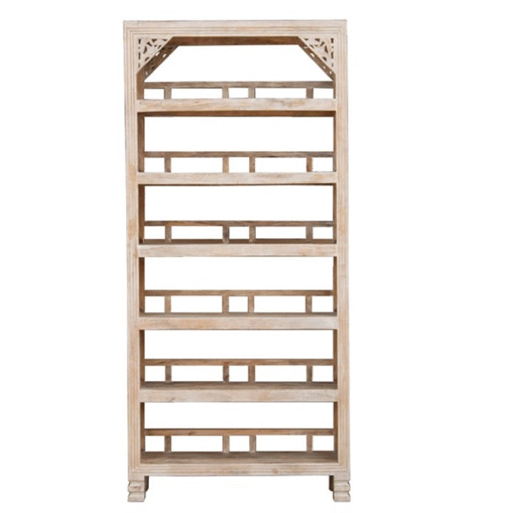 Paul Carved Bookshelf