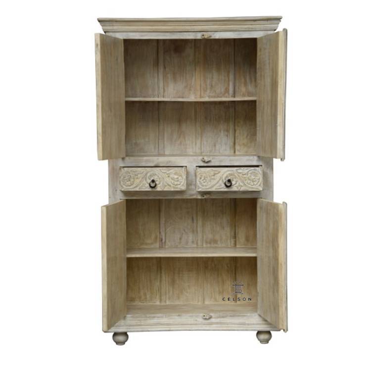 Joe Hand Carved Cabinet