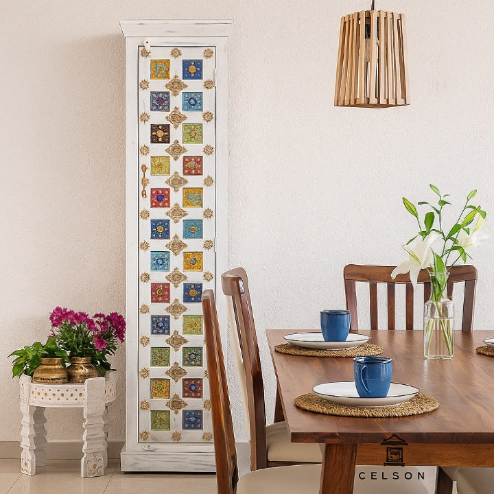 Pearl Hand Carved Almirah