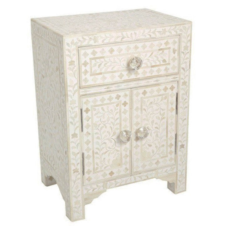 Bridget Bone Inlay Bedside