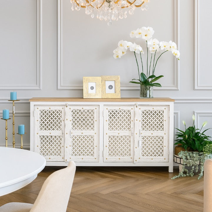 Zia Hand Crafted Wooden Sideboard