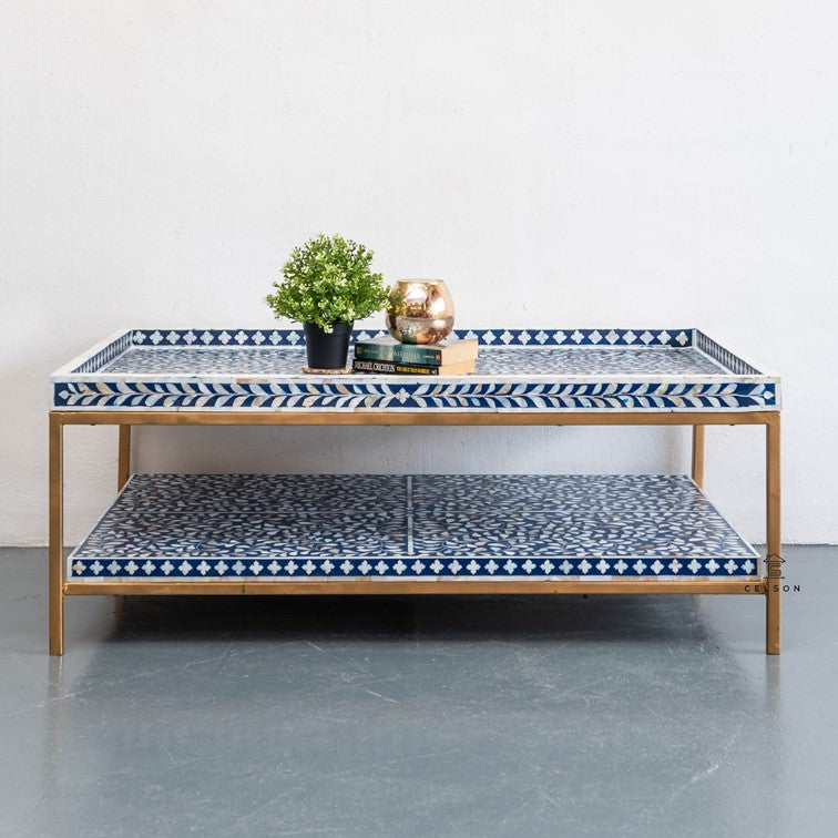 Evin Mother of Pearl Inlay Coffee Table
