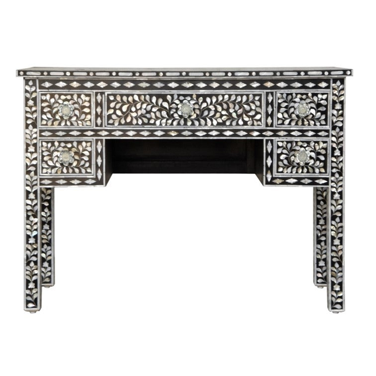 Rini Mother of Pearl Inlay Study Table