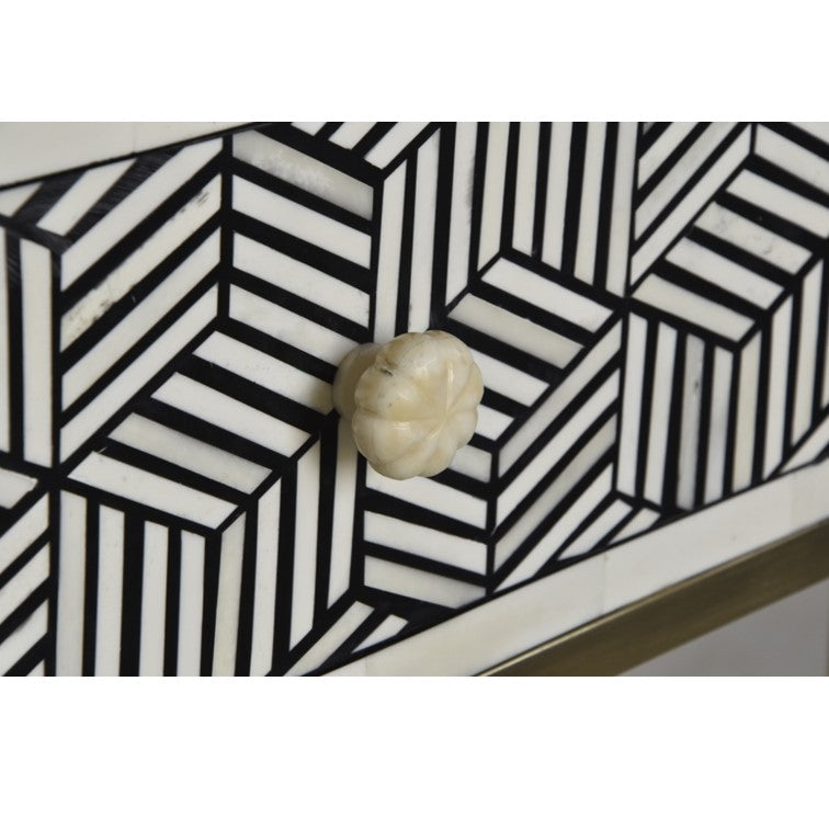 Via Bone Inlay Bedside