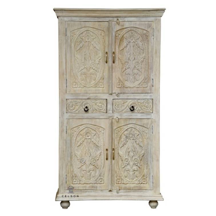 Joe Hand Carved Cabinet