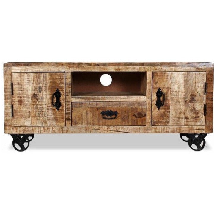 Carmine Hand Carved Wooden TV Cabinet