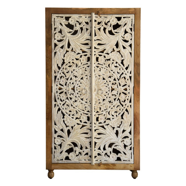 Rory Hand Carved Almirah