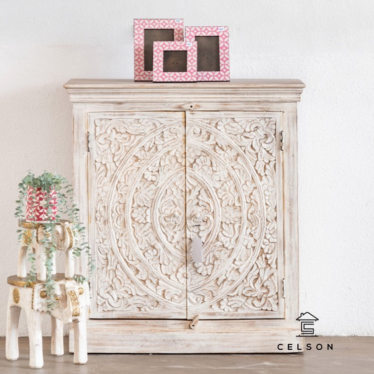 Remy Wooden Bar Cabinet