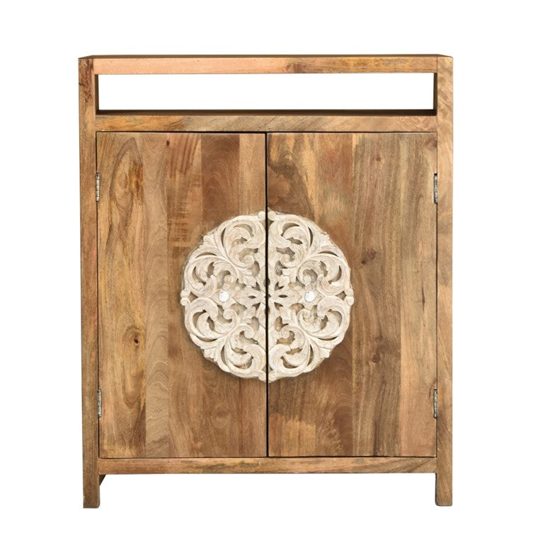 Amira Wooden Bar Cabinet