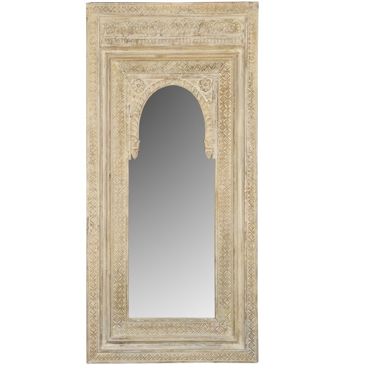Sami Hand Carved Window Mirror