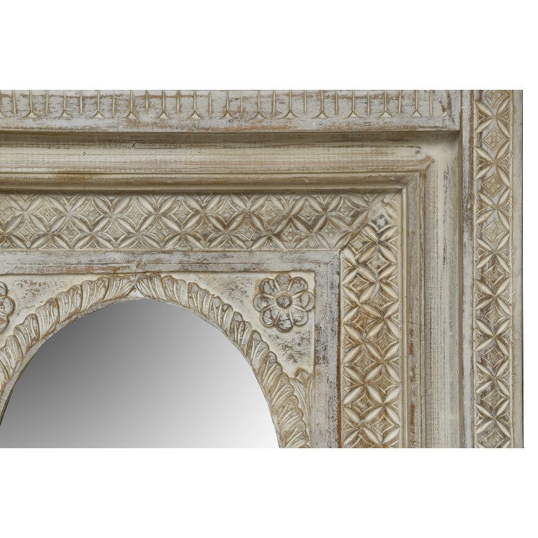 Sami Hand Carved Window Mirror