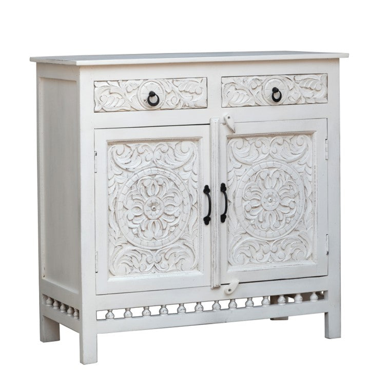 Anokhi Carved Wooden Cabinet