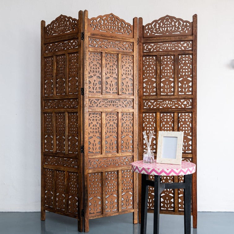 Mark Carved Room Divider