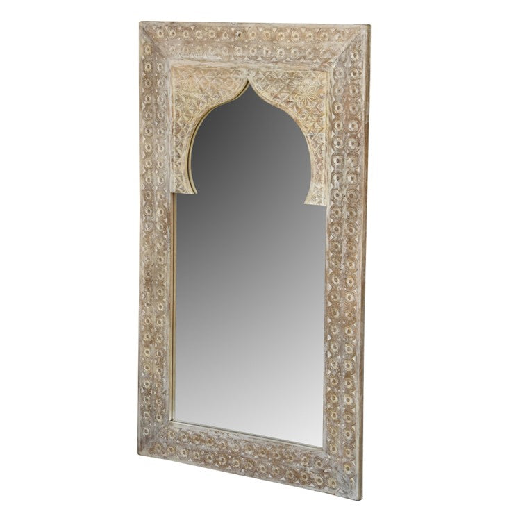 Steve Hand Carved Mirror