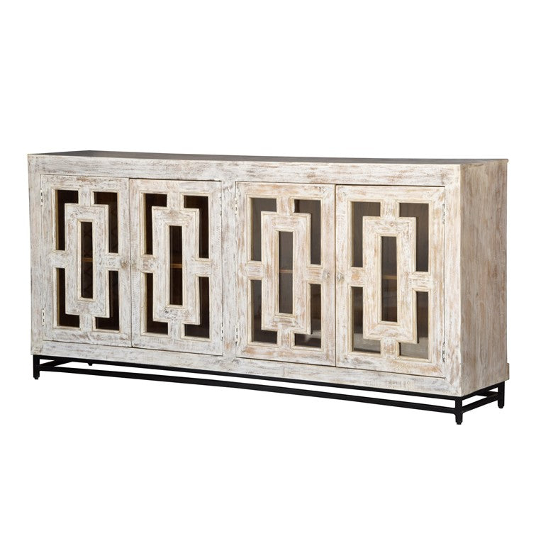 Cape Hand Carved Side Board