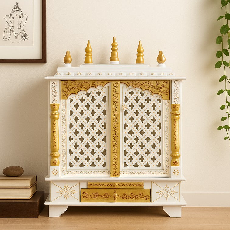 Ramya Wooden Carved Mandir