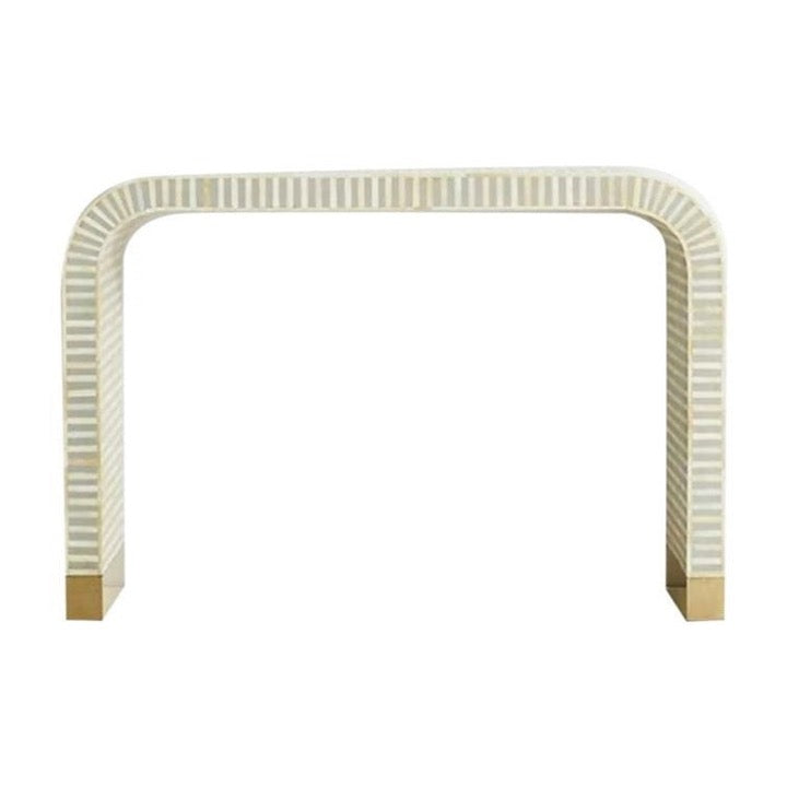 Jeena Bone Inlay Console Table