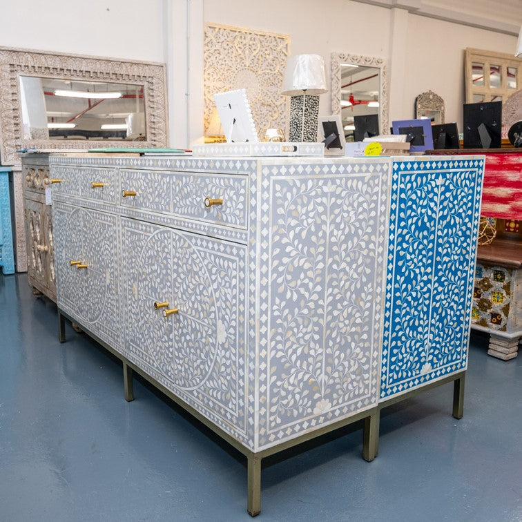 Eleyana Bone Inlay Chest of Drawer