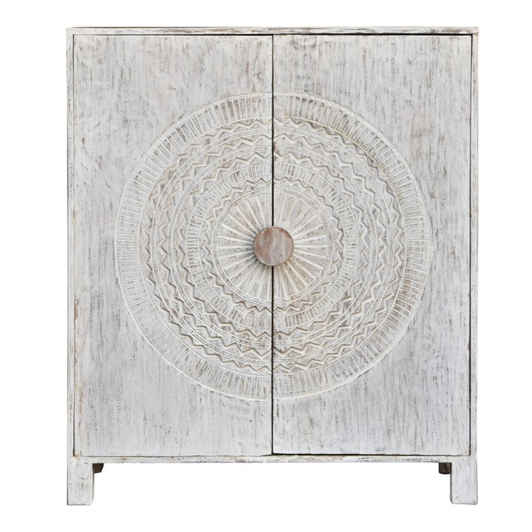 Asbert Wooden Bar Cabinet