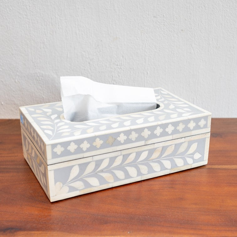 Anna Bone Inlay Tissue Box