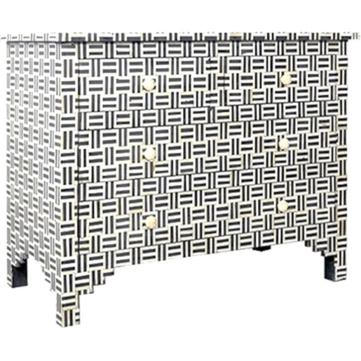 Odin Bone Inlay Chest of drawer