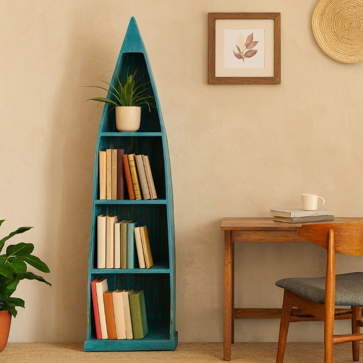 Bupi Carved Bookshelf