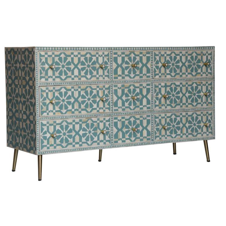 Paloma Bone Inlay Dresser