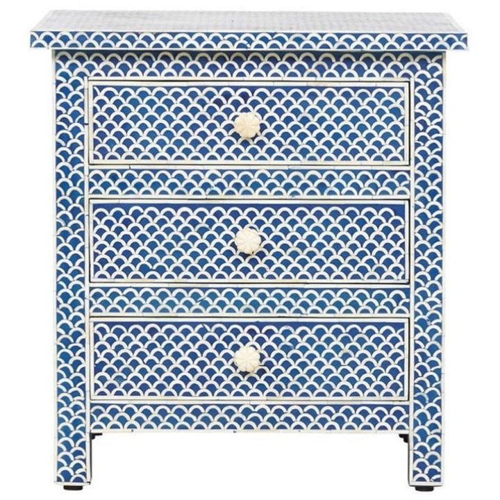 Saul Bone Inlay Bedside