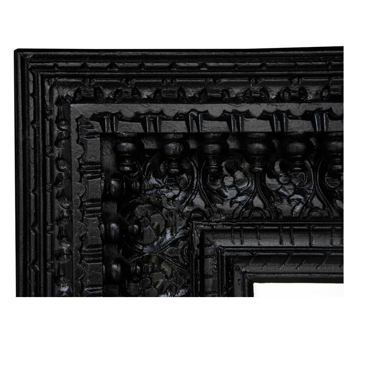 Viola Hand carved Wooden Mirror