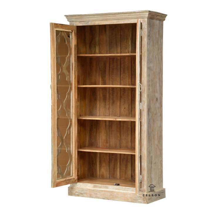 Devki Carved Bookcase