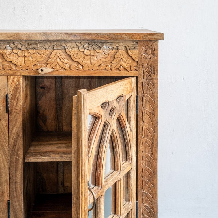 Shiva Hand Carved Sideboard