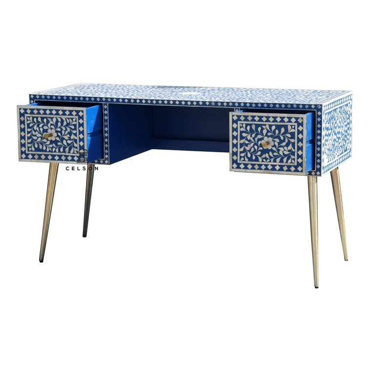 Carla Bone Inlay Study Table