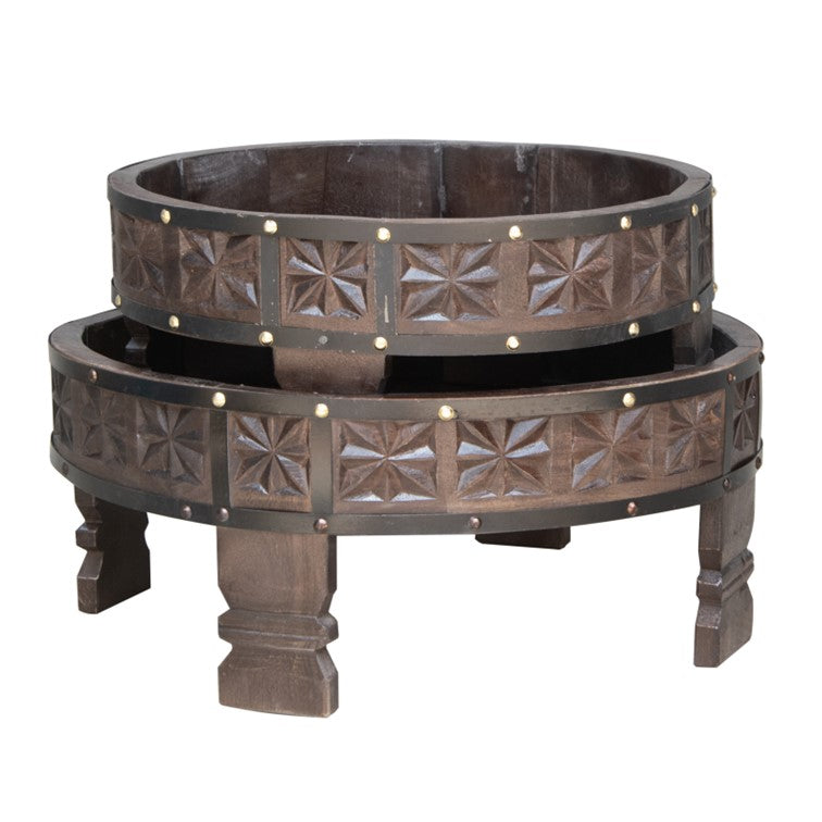 Ariana Carved Chakki Table