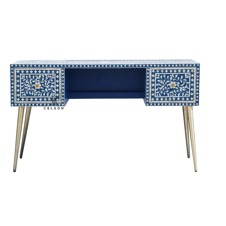 Carla Bone Inlay Study Table