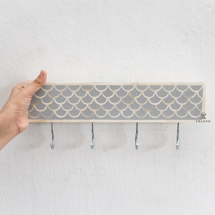 Bone Inlay Wall Hooks
