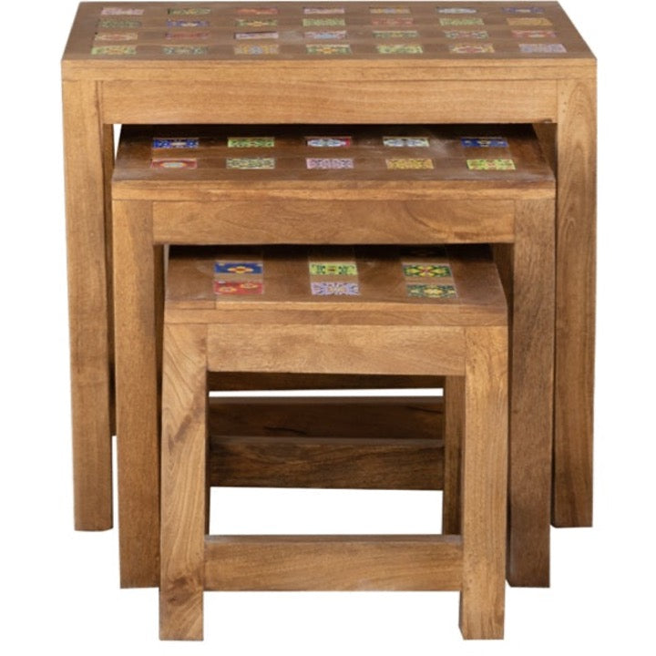 Scott Wooden Nesting Table