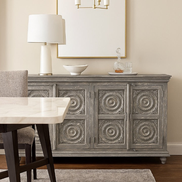 Tanya Hand Carved Wooden Buffet