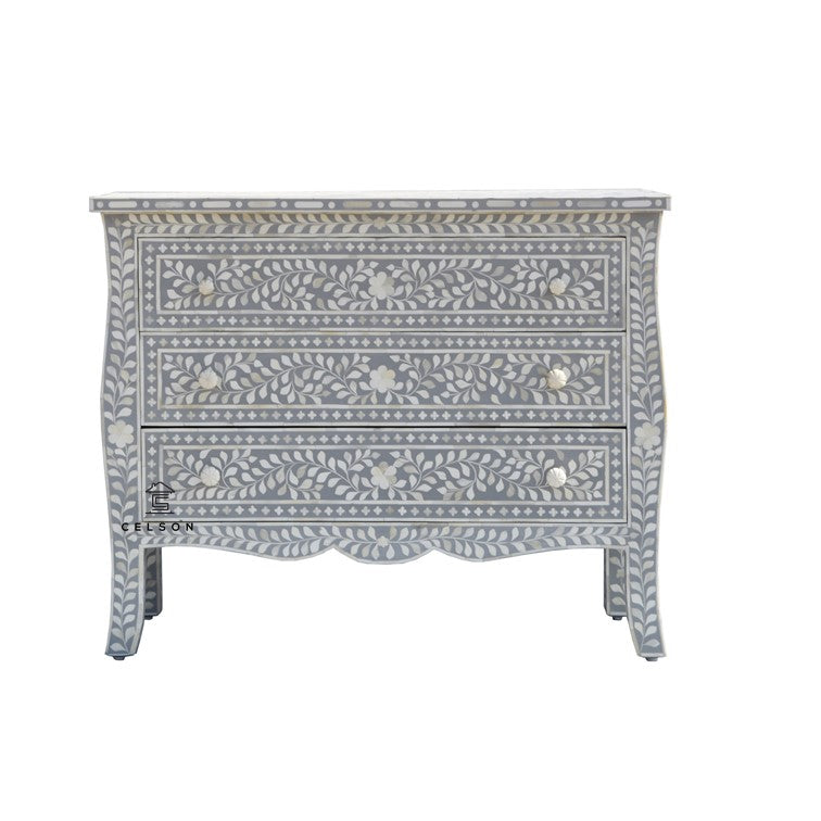 Carl Bone Inlay Chest of Drawer