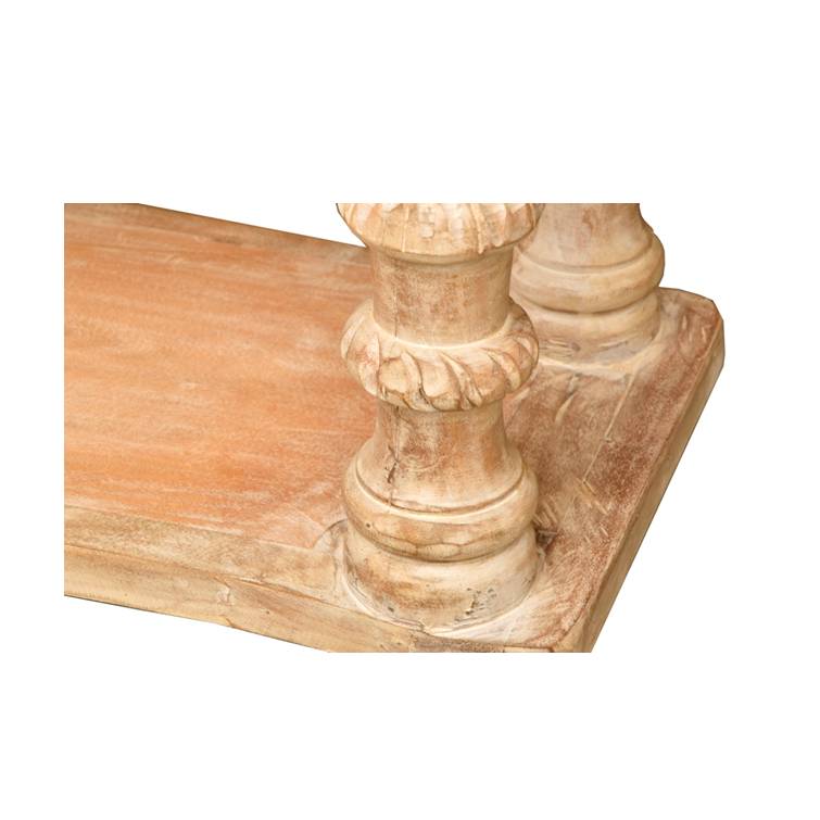 Woller Hand Carved Wooden Console Table