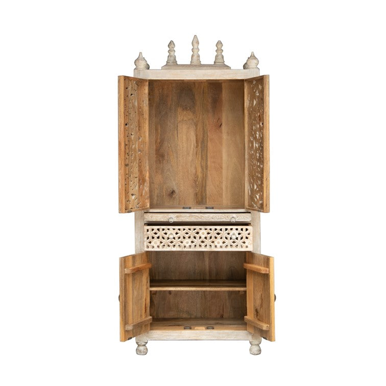 Tanaya Hand Carved Indian Altar