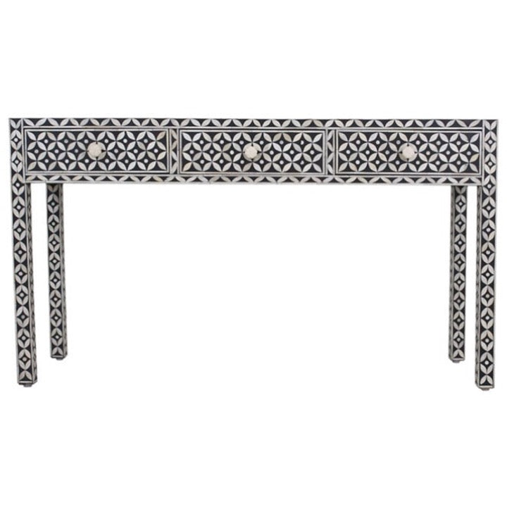 Pasie Bone Inlay Console Table
