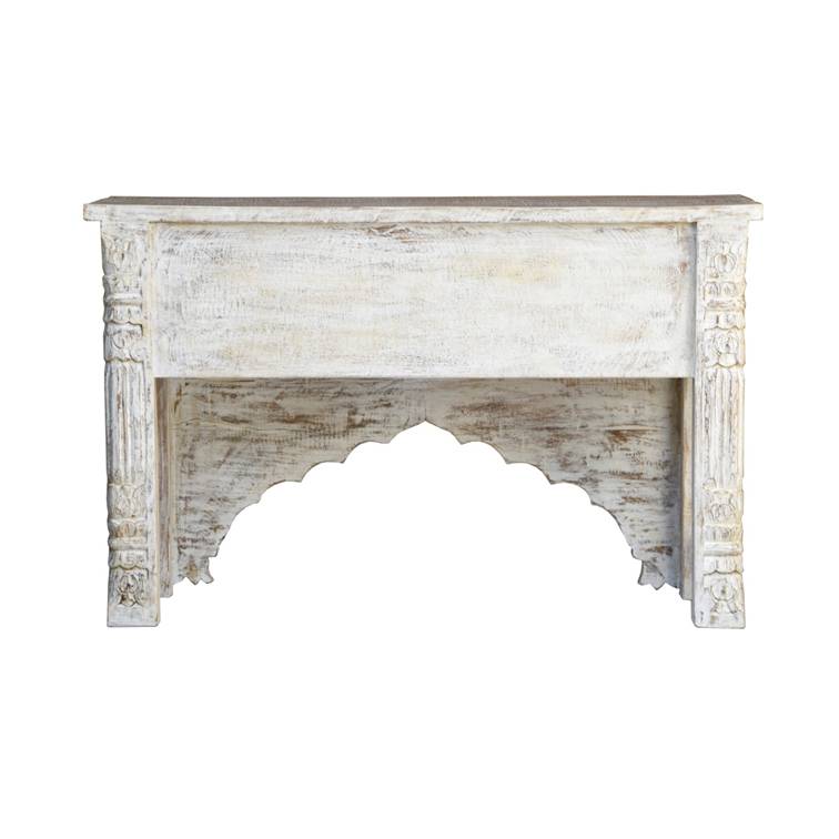 Alfano Hand Carved Console Table