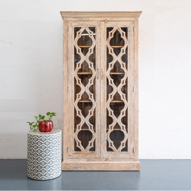 Devki Carved Bookcase