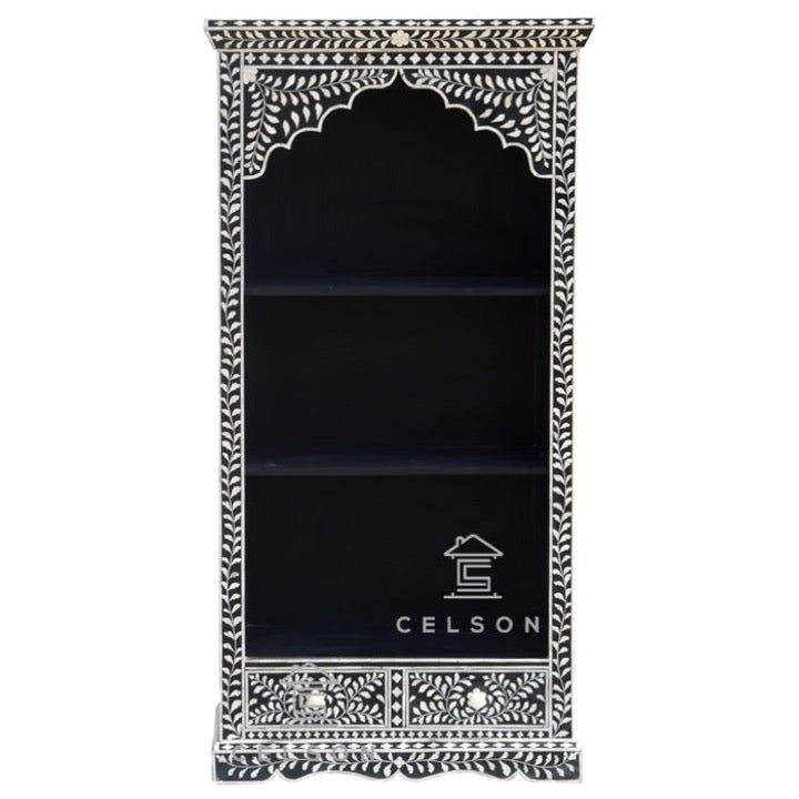 Rachel Carved Bookshelf