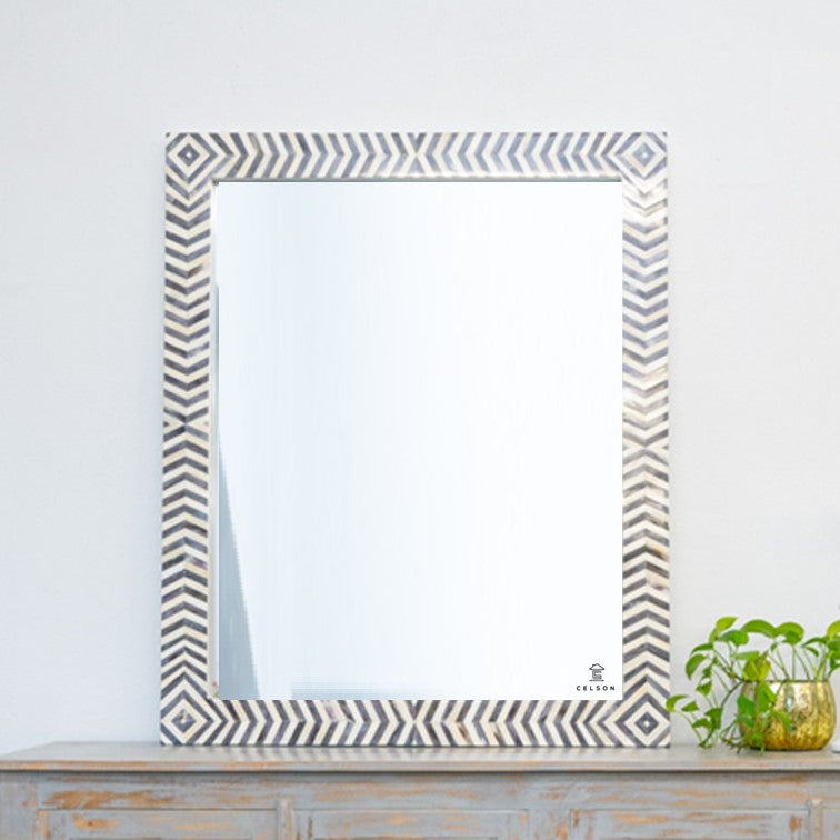 Drea Bone Inlay Mirror