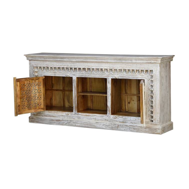 Peter Hand Carved TV Cabinet