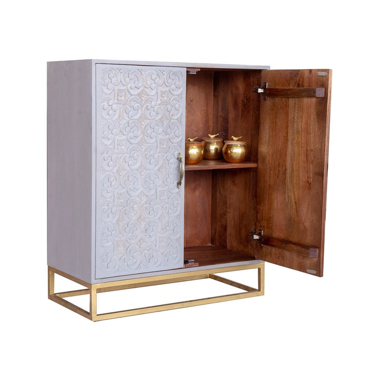 Paul Wooden Bar Cabinet