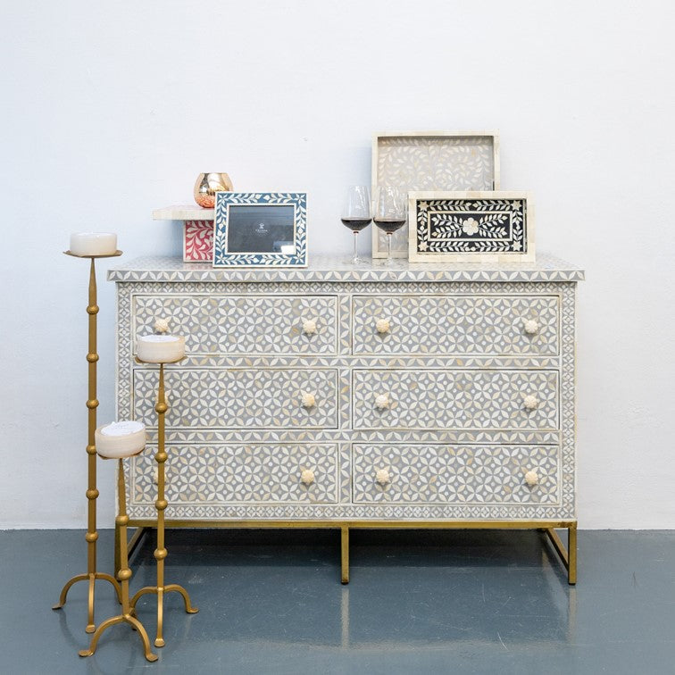 Neal Bone Inlay Dresser