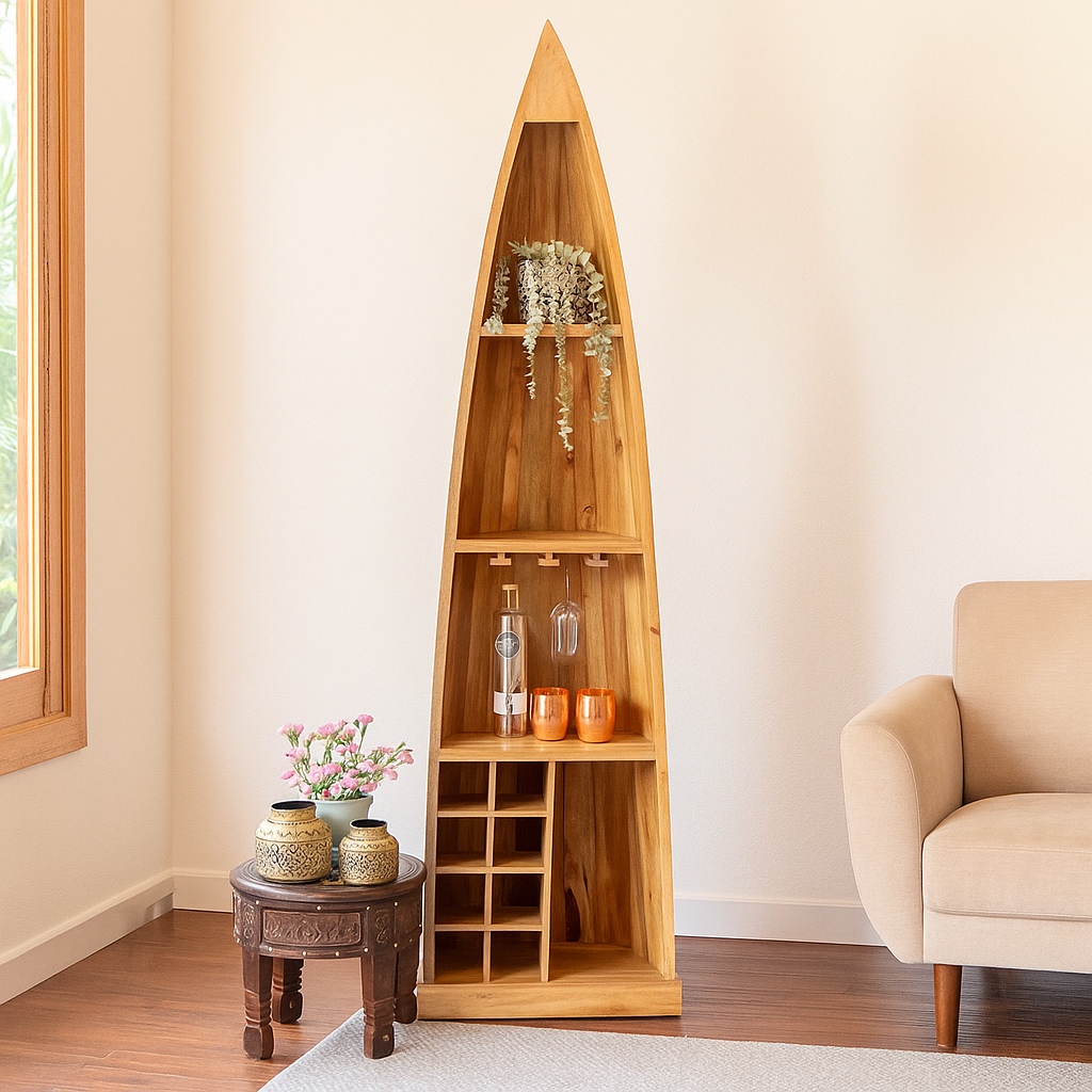 Steven Boat Bar Cabinet