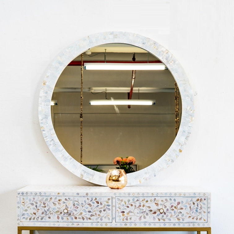 Paul Mother of Pearl Inlay Mirror
